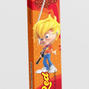 8.12cm Red Sparklers 10 pcs