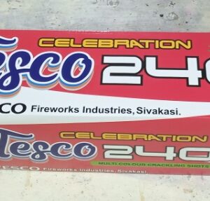 83. 240 Shot Multi Colour Branded  - 1 pcs - 1Box
