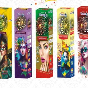 63. 3 1/2 Pipe - Multi Colour Fancy Pipe - 1 pcs - 1Box