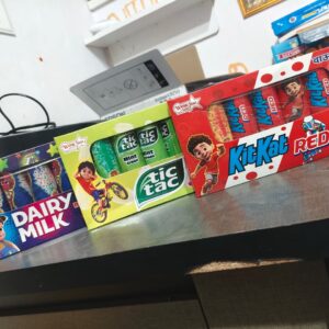 108. Wow Star – Gems, Tik Tak & Dairy Milk - 5 pcs - 1Box